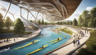 Deutsche Architekten planen Europas größtes Wildwasserzentrum für Olympia 2024 in Paris