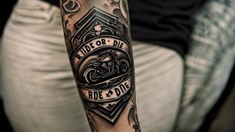 Ride or Die Tattoo Bedeutung: Die tiefere Symbolik hinter dieser Körperkunst