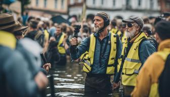 Tierschützer protestieren beim Fischertag in Memmingen