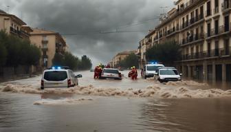 Todesopfer durch heftige Regenfälle und Überschwemmungen in Spanien